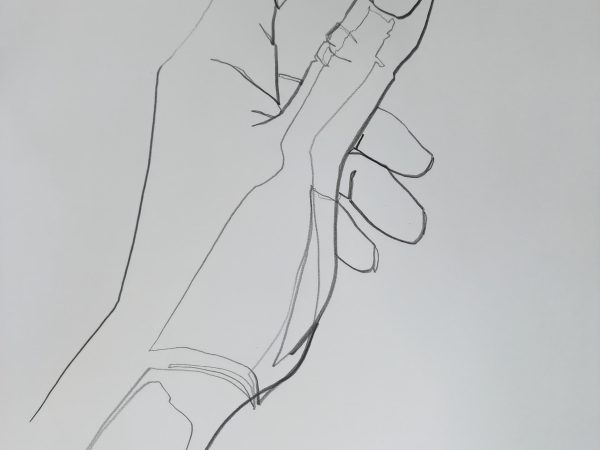 컨투어드로잉 - 손